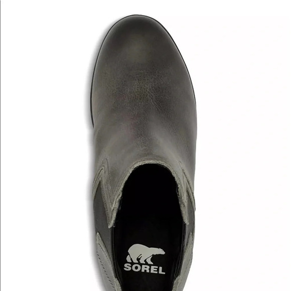 Sorel Joan Uptown Chelsea Booties Quarry Size 9 - Picture 4 of 6